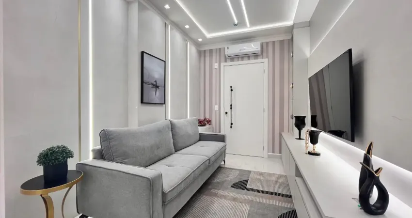 Apartamento finamente mobiliado no morretes com lazer no rooftop