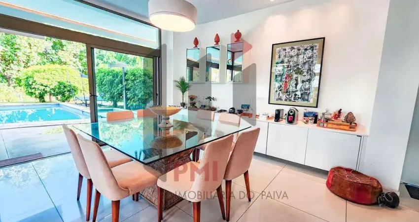 MORADA DA PENÍNSULA - Casa à Venda mobiliada com Piscina Privativa - 550 m², 4 Suítes - Reserva do Paiva - Condomínio Morada da Península