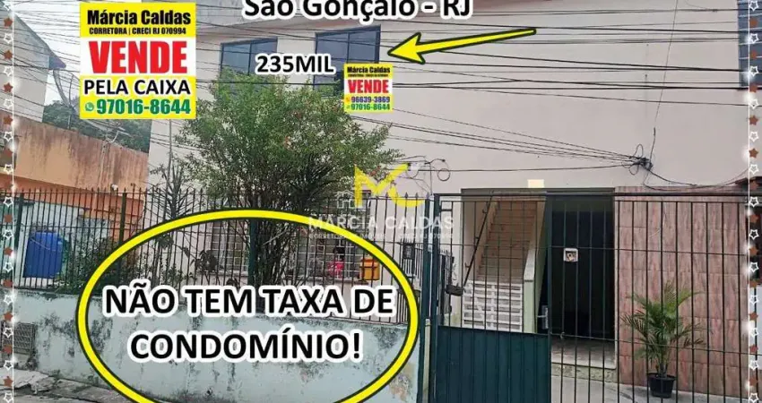 Apartamento com 2 quartos, mutondo, são gonçalo - r$ 230 mil, cod: 360