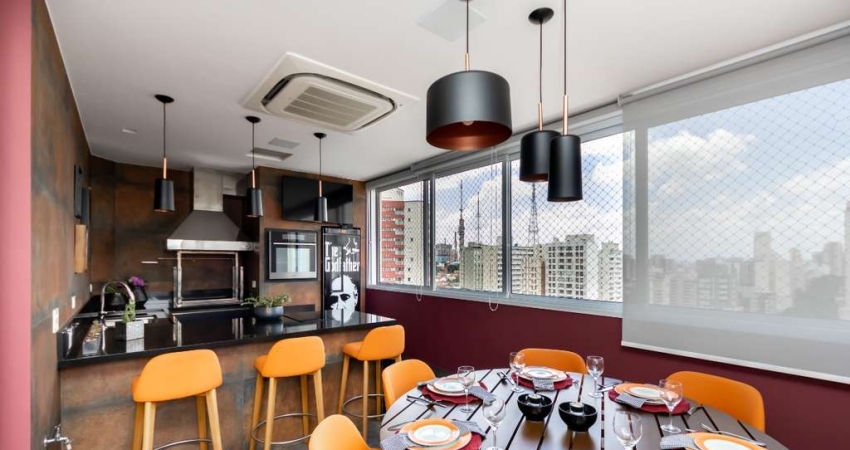 Cobertura para venda com 3 quartos, sendo 3 suítes, 227m²