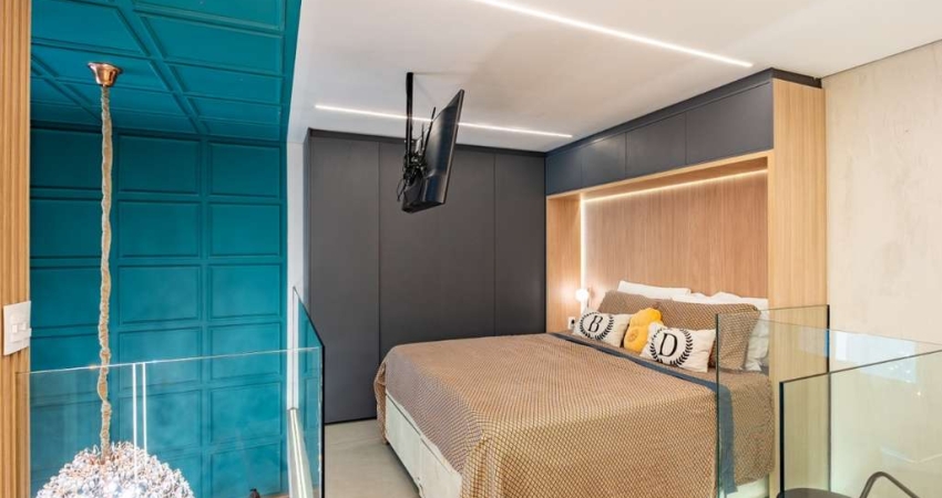 Duplex para venda com 1 quarto, sendo 1 suíte, 42m²