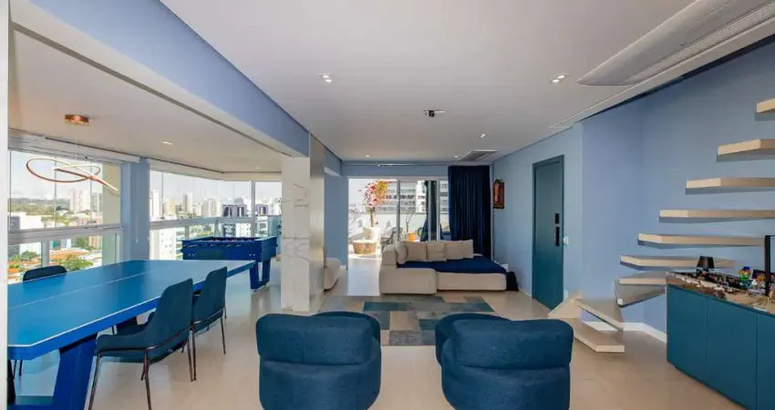 Cobertura para venda em Brooklin com 3 quartos, sendo 3 suítes, 227m²