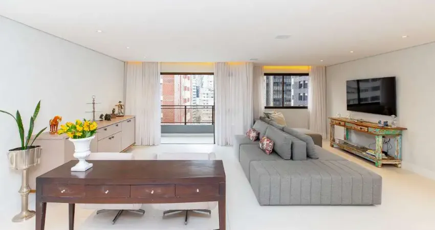 Apartamento tipo para venda em itaim bibi com 4 quartos, sendo 3 suítes, 197m²