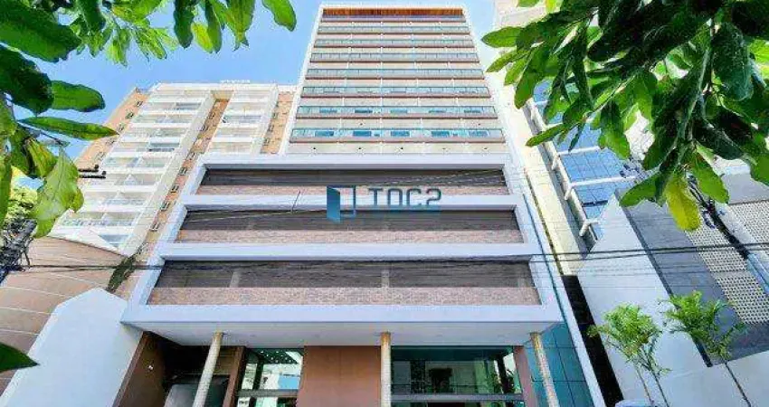 Studio com 1 dormitório para alugar, 34 m² por r$ 2.220,00/mês - cascatinha - juiz de fora/mg