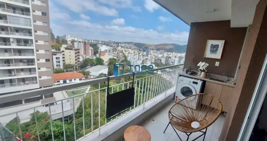 Apartamento mobiliado com 2 quartos para alugar, 84 m² por r$ 3.488/mês - bom pastor - juiz de fora/mg
