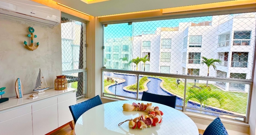 Cobertura Duplex mobiliada com 207m² - Praia de Tabatinga