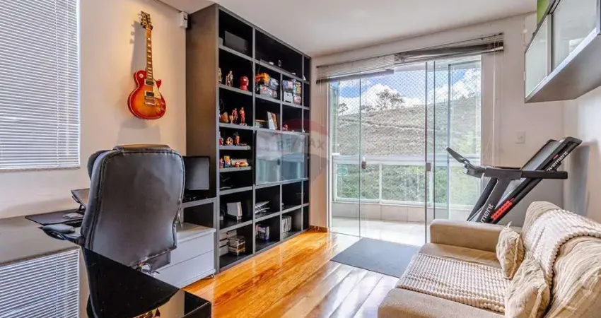 Cobertura de tirar o fôlego no Cascatinha, com área real de 489m², 4 quartos, Suíte Master completa, piscina e vista deslumbrante!
