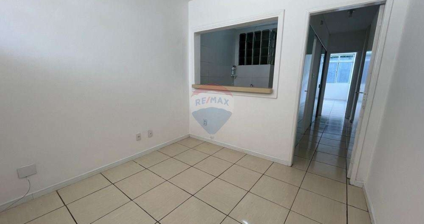 Apartamento locação, Quarto e Sala, 40m², no Centro de Juiz de Fora