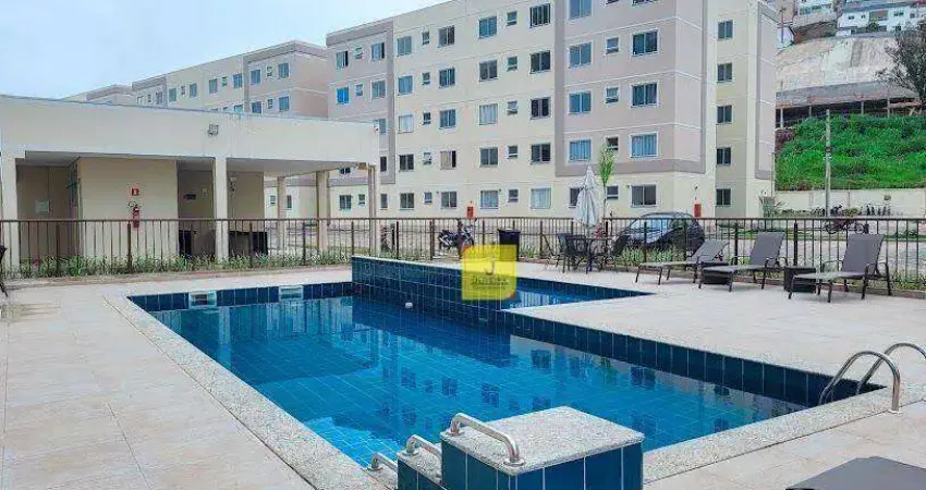 Apartamento com 2 dormitórios para alugar, 65 m² por R$ 1.311,54/mês - Santos Dumont - Juiz de Fora/MG