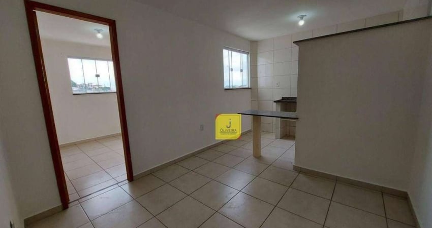 Apartamento com 1 dormitório para alugar, 34 m² por R$ 1.029,80/mês - Nossa Senhora de Fátima - Juiz de Fora/MG