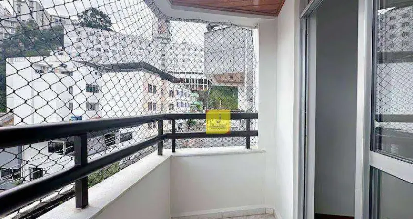 Apto com 3 quartos (suíte), varanda e garagem na parte plana do Granbery