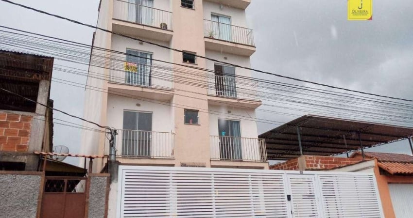 Apartamento com 2 dormitórios para alugar, 77 m² por R$ 1.118,00/mês - Marilândia - Juiz de Fora/MG