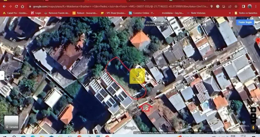 Terreno à venda, 330 m² por r$ 400.000,00 - são pedro - juiz de fora/mg