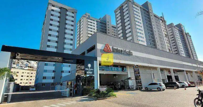 Apartamento com 2 dormitórios à venda, 40 m² por r$ 196.800,00 - são pedro - juiz de fora/mg
