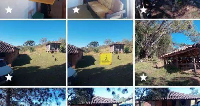 Excelente sítio com casa sede, com 4 quartos, e terreno plano de 20.000 m², à venda, por r$550.000,00 - em conceição de ibitipoca - lima duarte/mg.