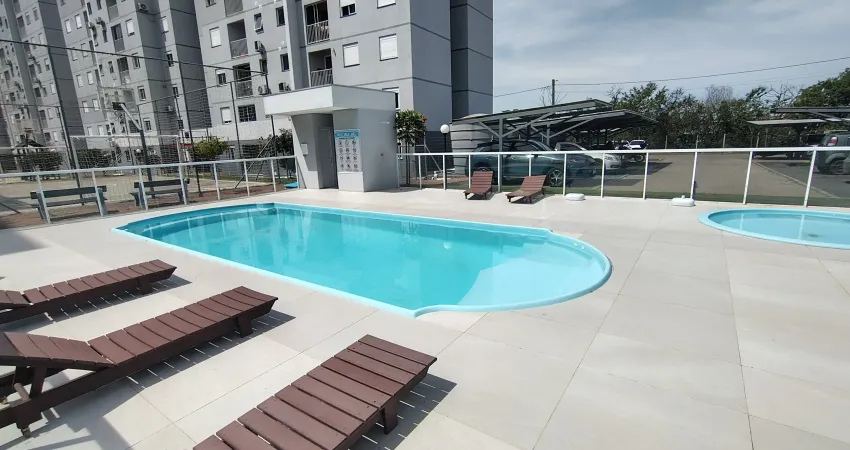 Lindo apartamento semi mobiliado no bairro santa rita guaiba -rs