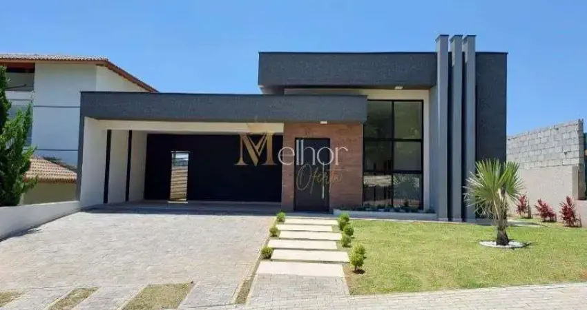 Condominio figueira garden - casa térrea de alto padrão no condomínio figueira garden em atibaia – modernidade e conforto