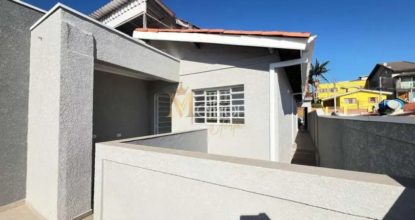 Casa térrea com 2 quartos, garagem coberta e edícula no jardim alvinópolis - atibaia sp