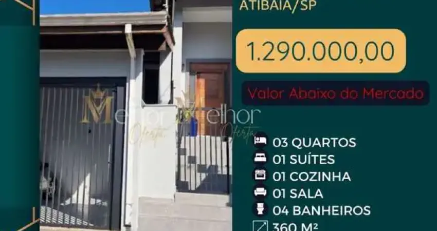 Casa com 3 quartos à venda na Rua das Quaresmeiras, 102, Retiro das Fontes, Atibaia