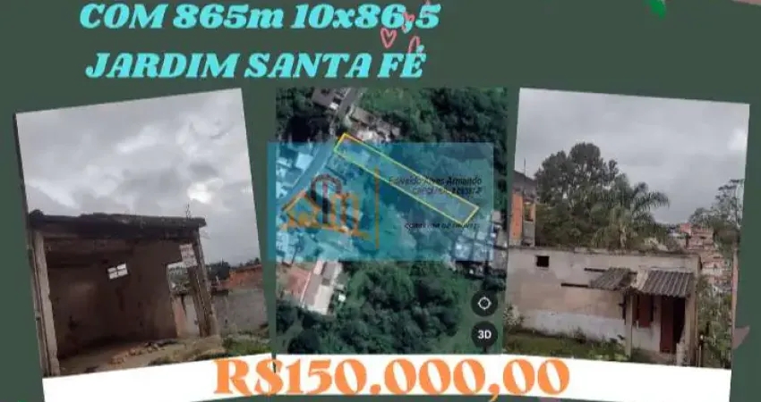 Terreno à venda na Rua Conde de Lancastre, Jardim Santa Fé (Zona Sul), São Paulo