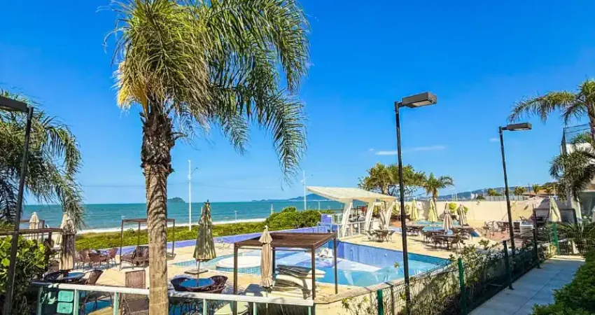 Apartamento pé na areia - balneário piçarras - 90 m² - 1 suíte + 2 dormitórios