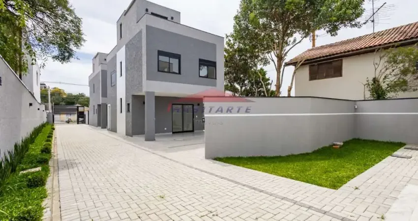 Sobrado à venda em Curitiba-PR, Jardim das Américas: 3 quartos, 1 suíte, 2 salas, 2 banheiros, 3 vagas, 118m².