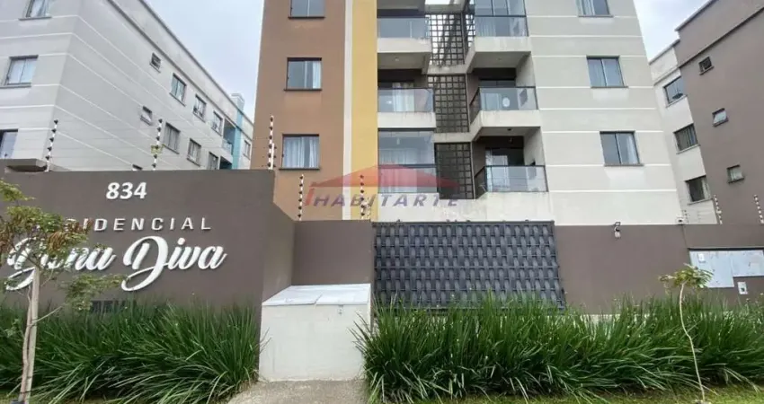 Apartamento de 2 quartos para locação em Weissópolis, Pinhais-PR: 1 sala, 1 banheiro, 1 vaga de garagem!