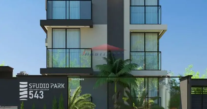 Imperdível oportunidade! Studio à venda em Curitiba-PR, Guabirotuba, 1 quarto,sala e cozinha conjugada, 1 banheiro, 32,41m².