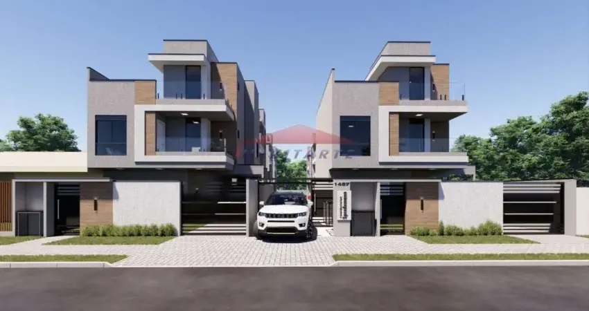 Sobrado de Alto Padrão: 3 Suítes, Ático e Terraço no Boqueirão - Curitiba-PR  146,93m² - Venha Conferir!