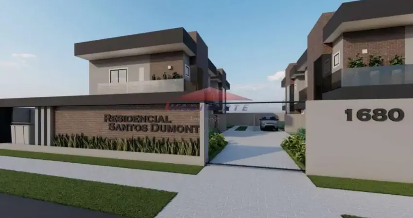 Imperdível sobrado de 3 quartos com suíte e 2 vagas no cajuru, curitiba-pr: 109m² de conforto e elegância!