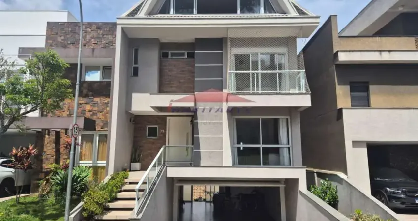 Sobrado de luxo com 3 quartos e 5 vagas de garagem no bairro uberaba - curitiba-pr