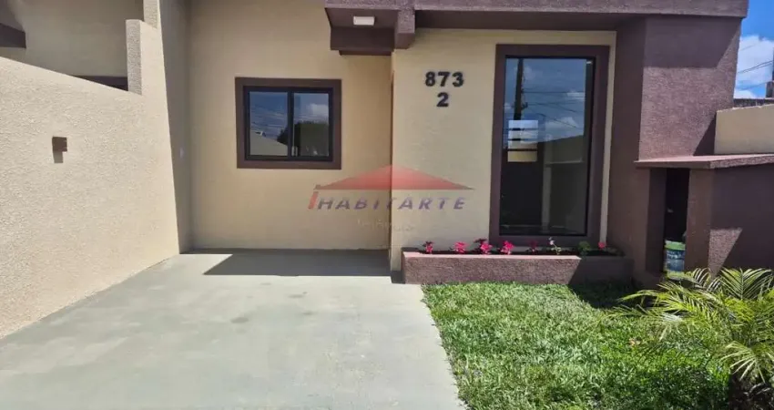 Casa à venda em curitiba-pr, bairro xaxim: 3 quartos, sendo 1 suíte, 1 sala ampla para dois ambientes, 2 banheiros, 3 vagas de garagem, 65m² de área.