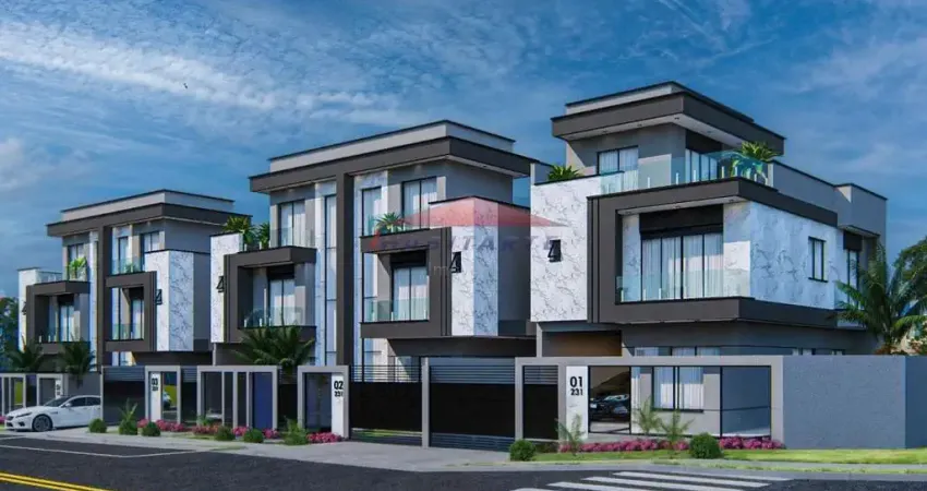 Sobrado à venda em Curitiba-PR, Uberaba: 3 quartos, sendo 1 suíte, 1 sala ampla para 2 ambientes, 4 banheiros, 2 vagas de garagem, 130m². Confira!