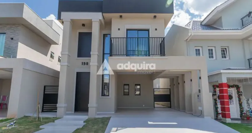 Casa com 3 quartos à venda na Rua Aderly Turek, Cará-cará, Ponta Grossa