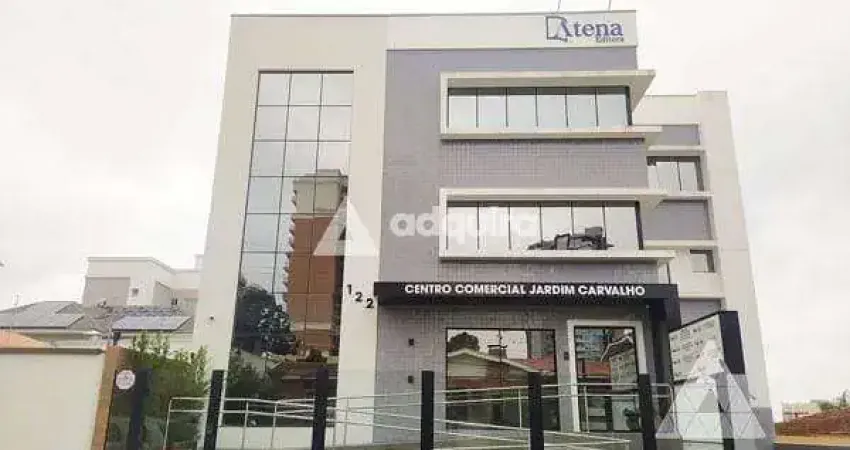 Sala comercial para locação em localização privilegiada, Jardim Carvalho, Ponta Grossa, PR