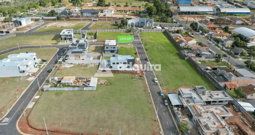 Terreno em condomínio fechado à venda na Rua Francisco Martins de Araújo, Jardim Carvalho, Ponta Grossa