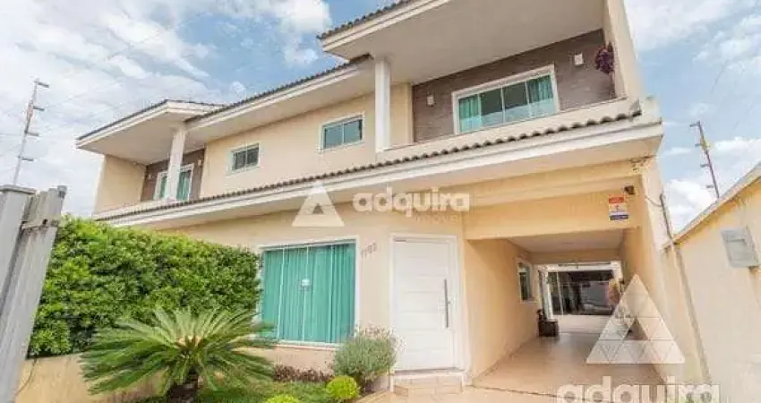 Casa à venda 3 Quartos, 1 Suite, 3 Vagas, 230M², Uvaranas, Ponta Grossa - PR