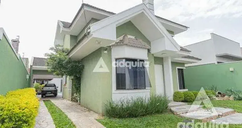 Casa com 3 quartos à venda na Rua Octávio de Carvalho, Jardim Carvalho, Ponta Grossa