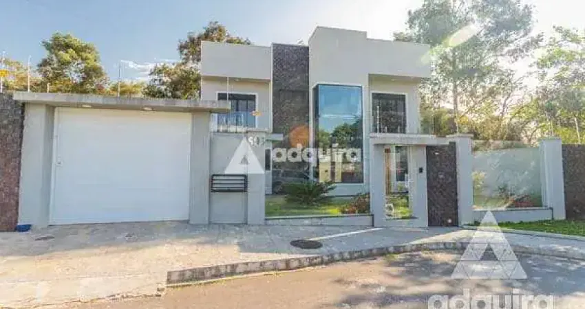 Casa à venda 3 Quartos, 1 Suite, 2 Vagas, 447.6M², Jardim Carvalho, Ponta Grossa - PR