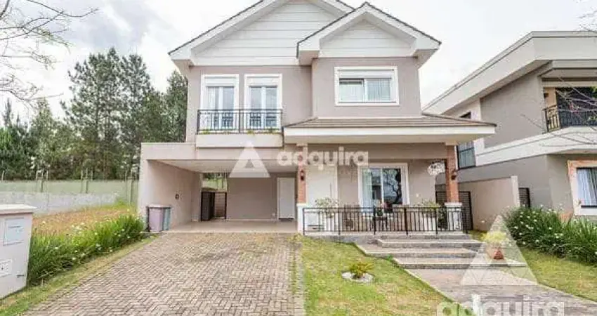 Casa à venda 3 Quartos, 3 Suites, 2 Vagas, 312M², Jardim Carvalho, Ponta Grossa - PR