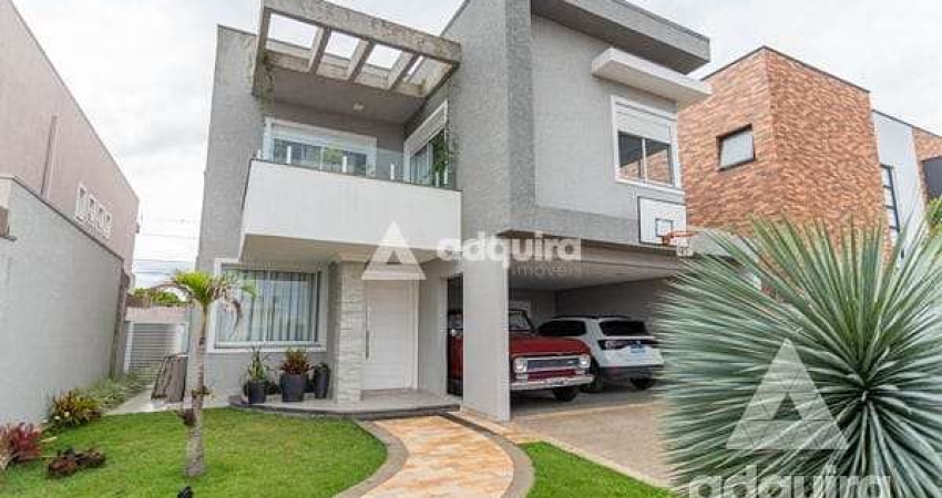 Casa à venda 4 Quartos, 3 Suites, 4 Vagas, 356.5M², Jardim Carvalho, Ponta Grossa - PR