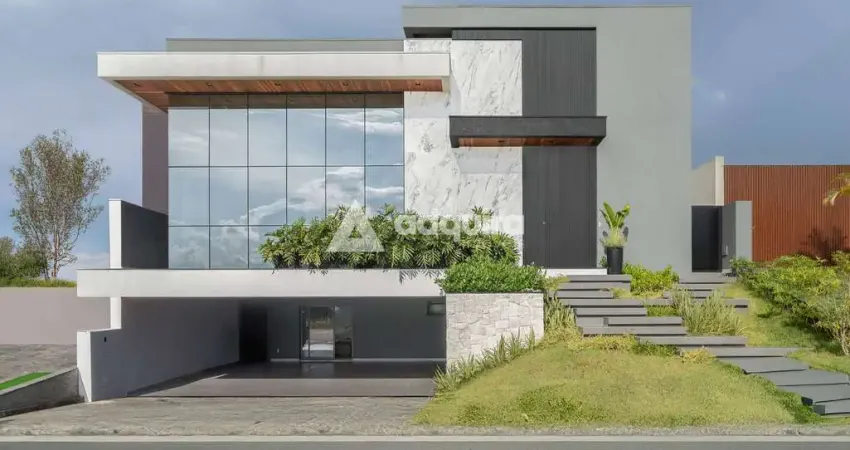 Casa à venda 3 quartos, 3 suites, 3 vagas, 432m², jardim américa, ponta grossa - pr