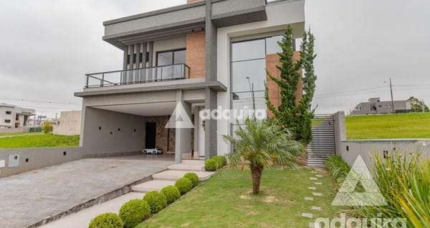 Casa à venda 3 Quartos, 3 Suites, 2 Vagas, 370M², Jardim Carvalho, Ponta Grossa - PR