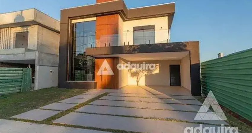 Casa à venda e locação 3 Quartos, 3 Suites, 2 Vagas, 302.51M², Jardim Carvalho, Ponta Grossa - PR