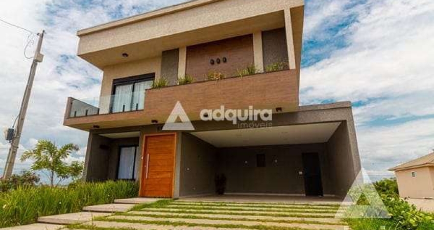 Exclusiva Residência em Condomínio Fechado  de Alto Padrão, 4 Quartos (2 suítes e 2 Demi-suítes), 2