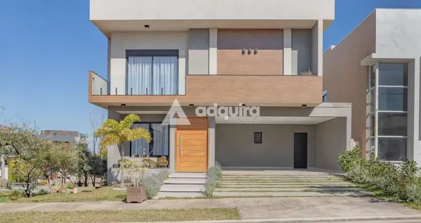 Exclusiva Residência em Condomínio Fechado  de Alto Padrão, 4 Quartos (2 suítes e 2 Demi-suítes), 2