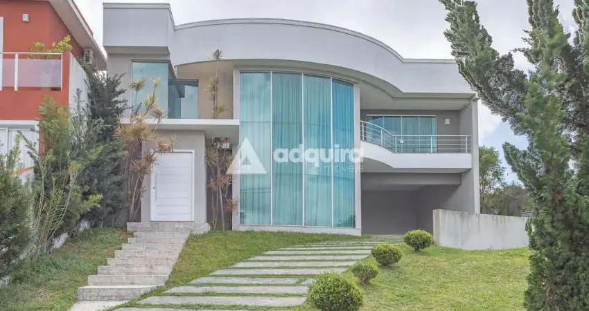 Casa para venda  3 quartos, 3 suites, 2 vagas, jardim carvalho, ponta grossa - pr