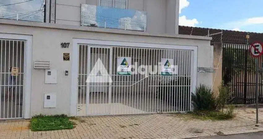 Ótimo sobrado semimobiliado para venda, com 3 suítes, 98,21m², Ponta Grossa, PR