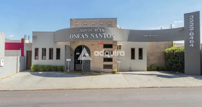 Casa comercial à venda na Rua Doutor Leopoldo Guimarães da Cunha, Oficinas, Ponta Grossa