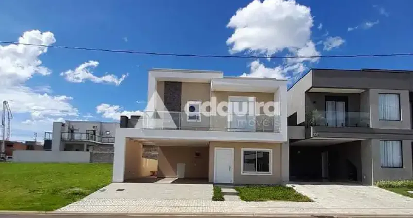 Ótimo Sobrado, Novo, em Condomínio Fechado, à venda, 200m², Cará-cará, Ponta Grossa, PR